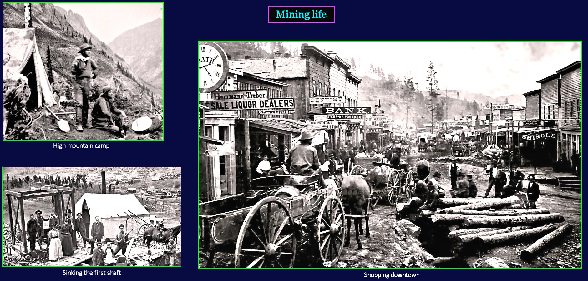 Mining life, 1870